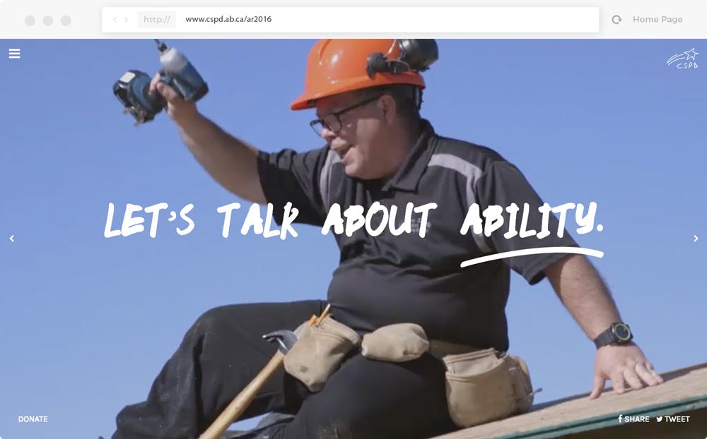 Animated slides featuring our CSPD friends' hand-lettering