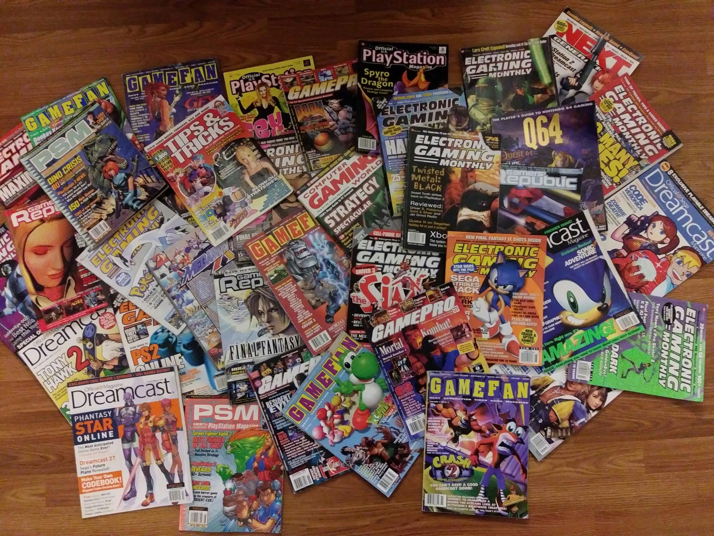 Each issue was a full month of info directly to the veins!