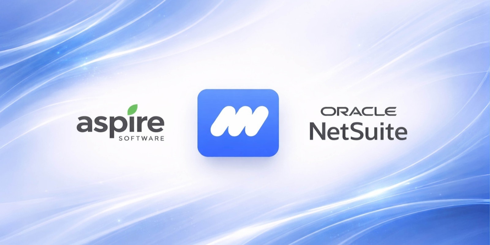 MindCloud integration platform connecting Aspire and NetSuite to automate workflows and synchronize business data