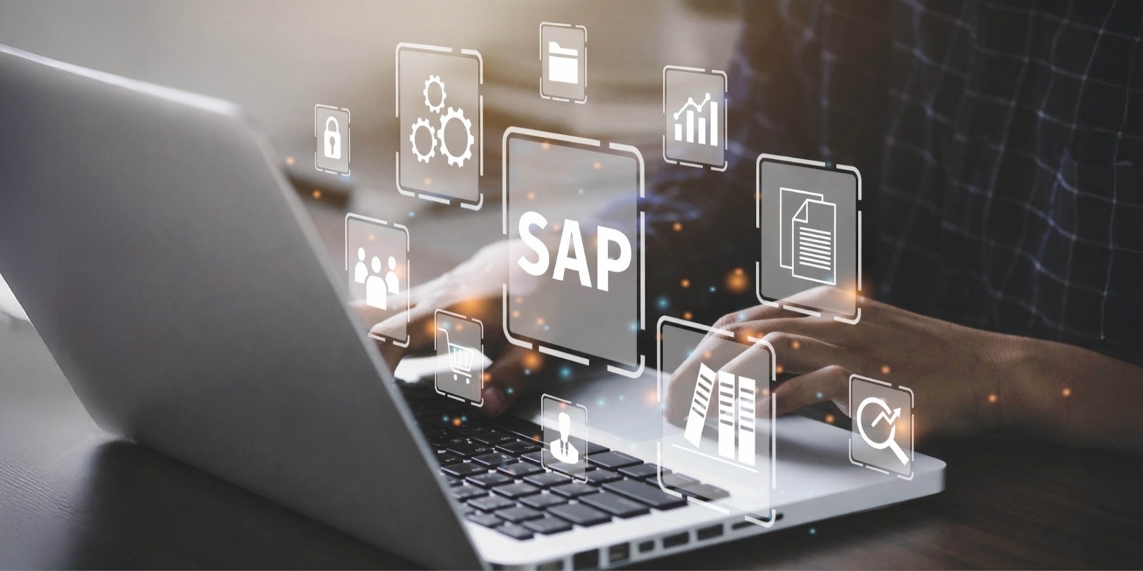 A visual representation of SAP S/4HANA integrations connecting enterprise systems, applications, and data to support more efficient business operations.