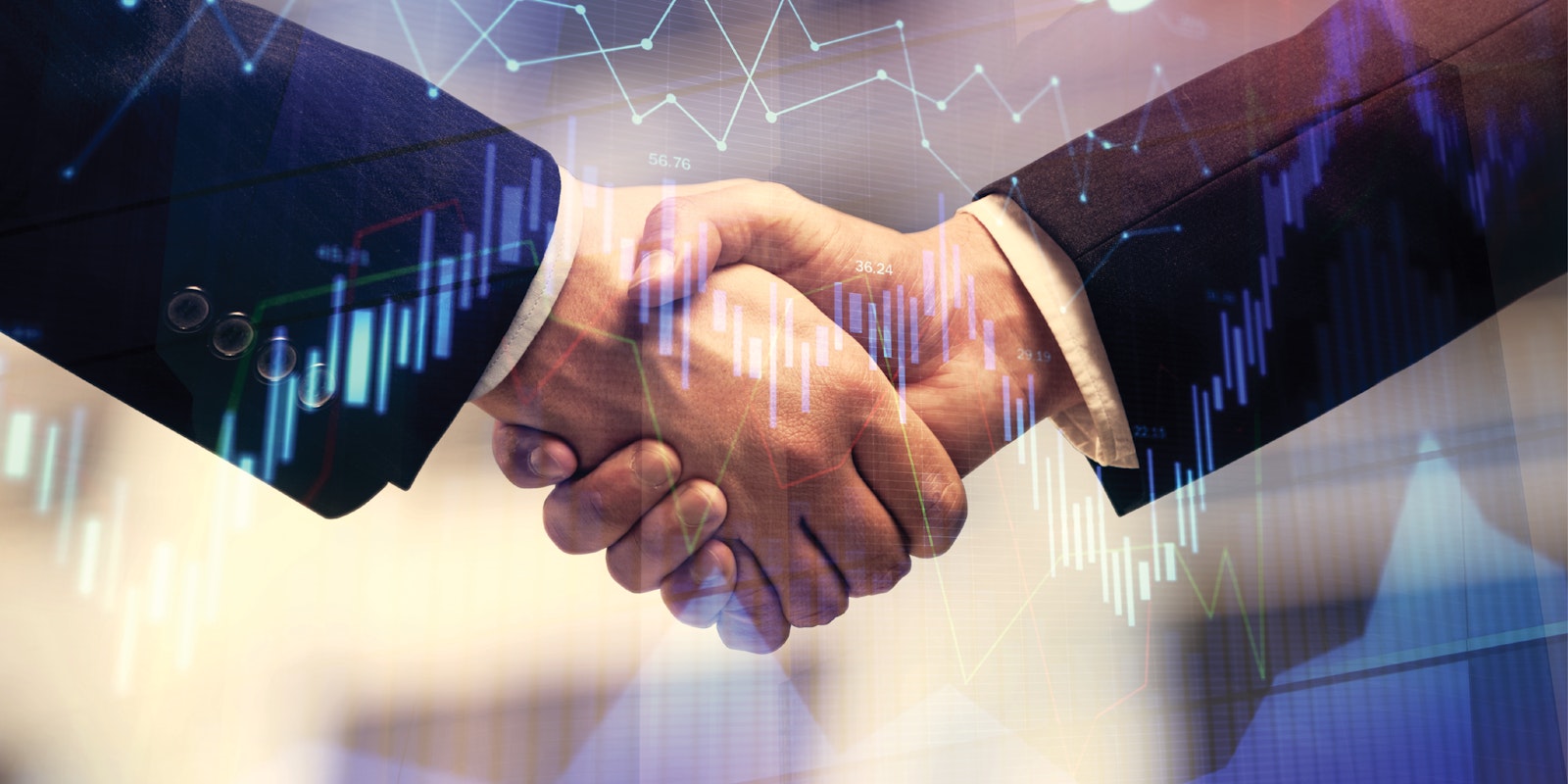 Business handshake representing MindCloud’s partner program, integration partnerships, and opportunities for companies to grow through connected solutions.