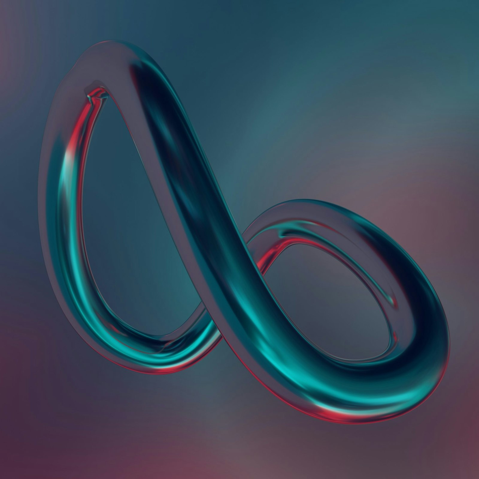 Graphic featuring a bent metallic loop, symbolizing the connection between optimized meta titles, meta descriptions, and search visibility.