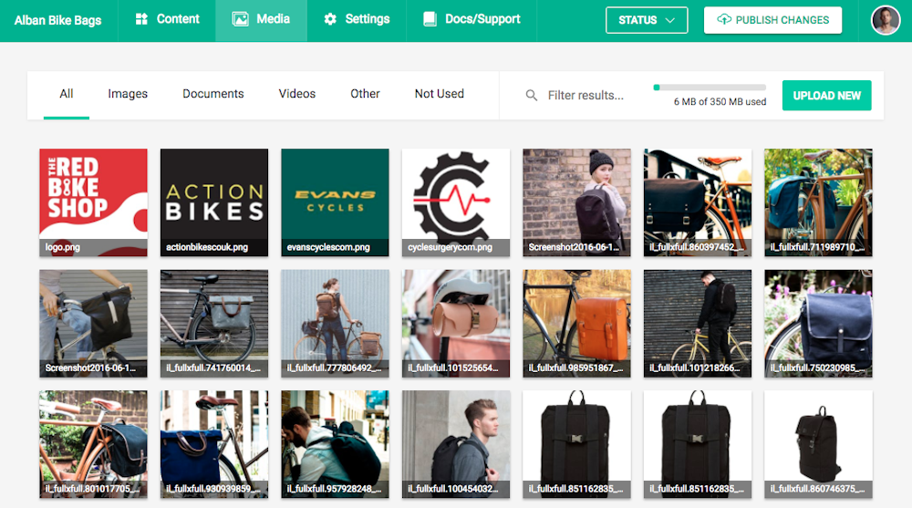 Reuse images with media gallery