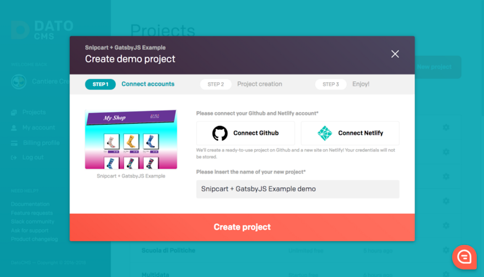Gatsby ecommerce demo