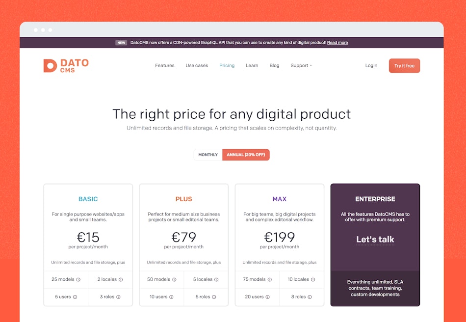New Pricing