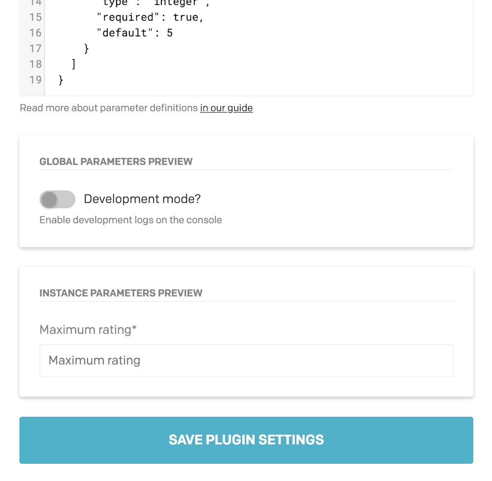 Legacy Plugins - Creating a new plugin - DatoCMS Docs