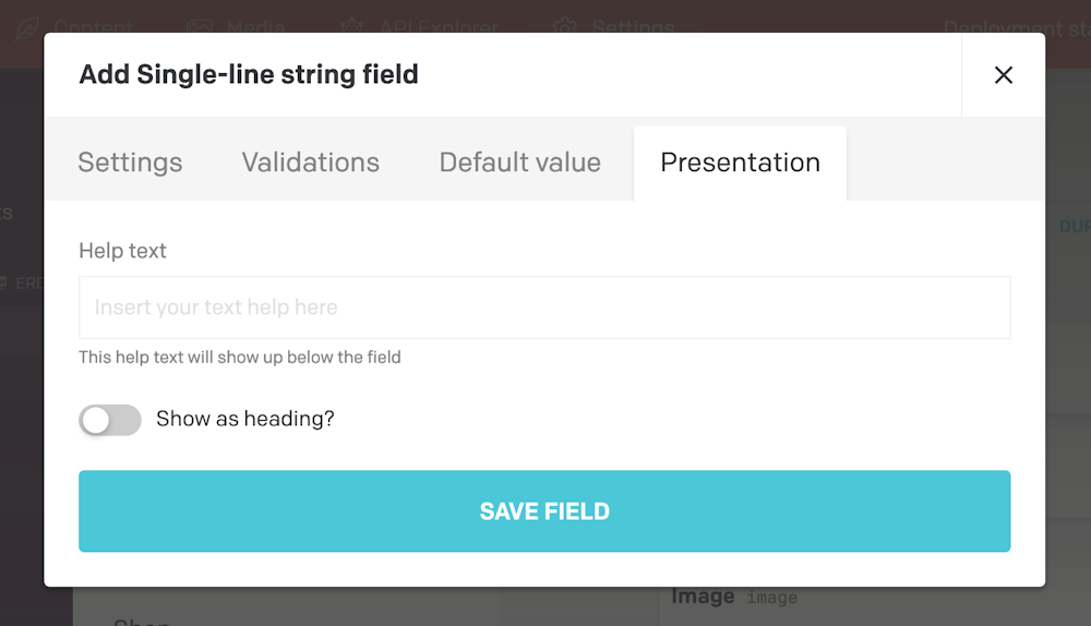 Content modelling - Introduction - DatoCMS Docs