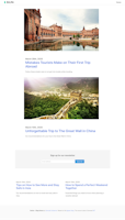 Nuxt.js blog template