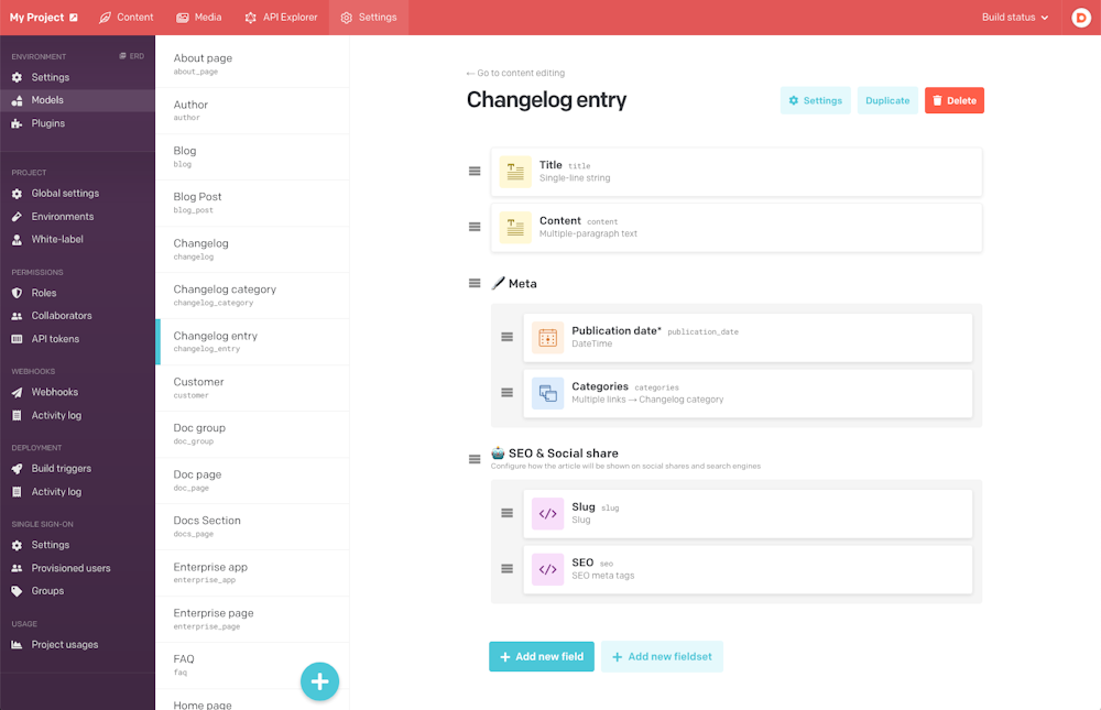 Fieldsets and new UI colors