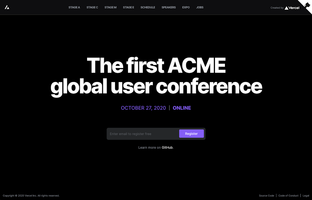 Next.js starter template