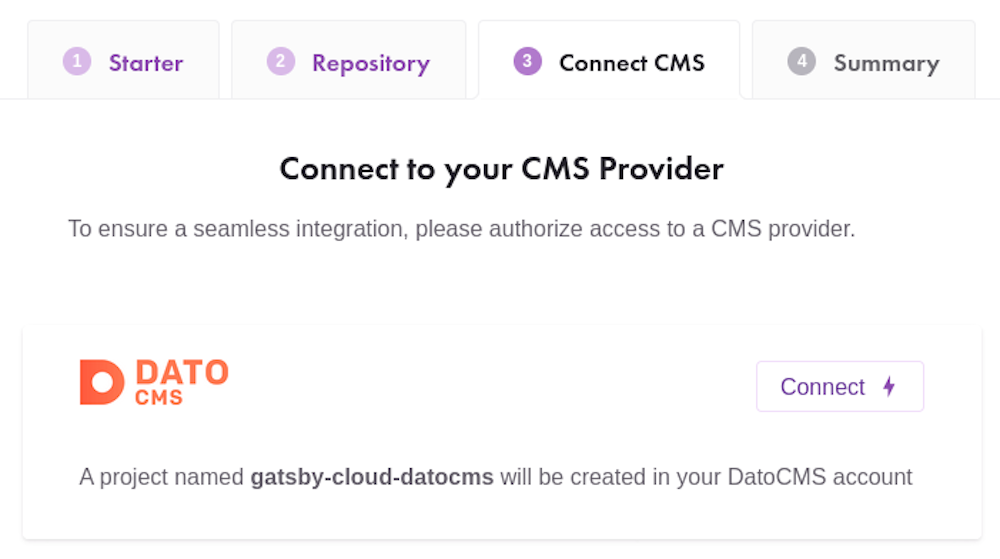 Gatsby - Gatsby Cloud integration - DatoCMS Docs