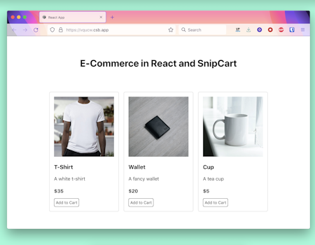 React ecommerce - How to create a React ecommerce website