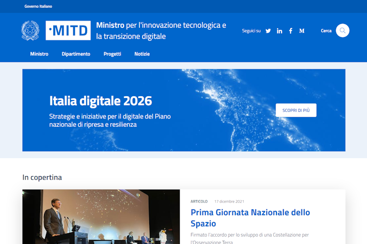 Home page