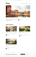 Next.js Template blog preview