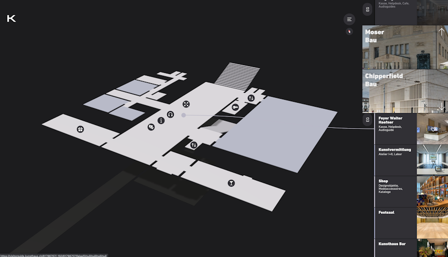 Floorplan of the Chipperfield building