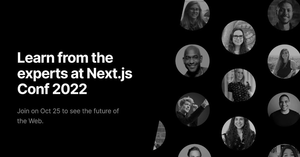 Next.JS conf from Vercel