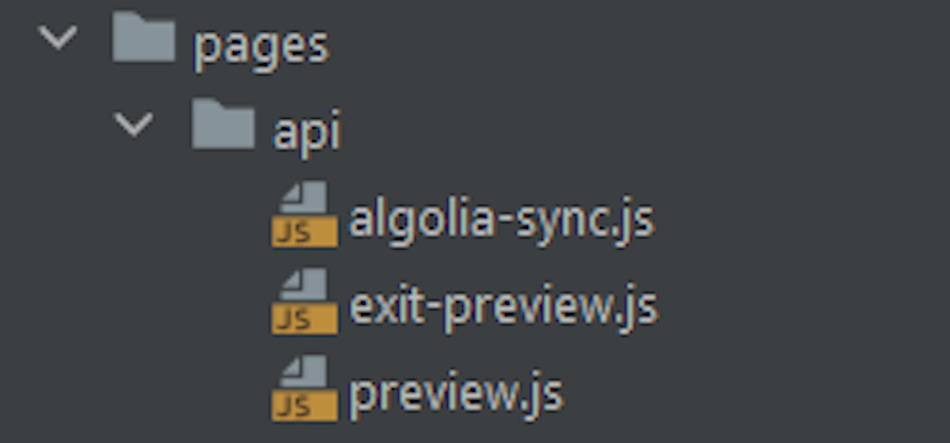 Nextjs Algolia API