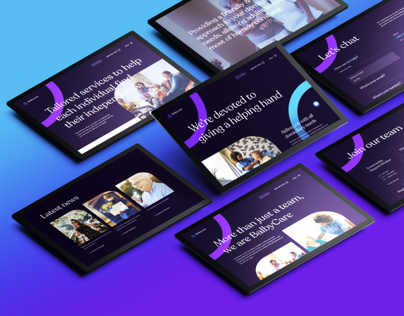 12 Studio – BalbyCare: Desktop