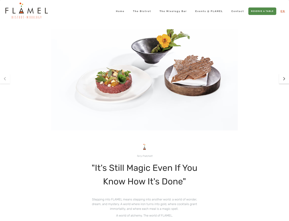 Flamel's homepage