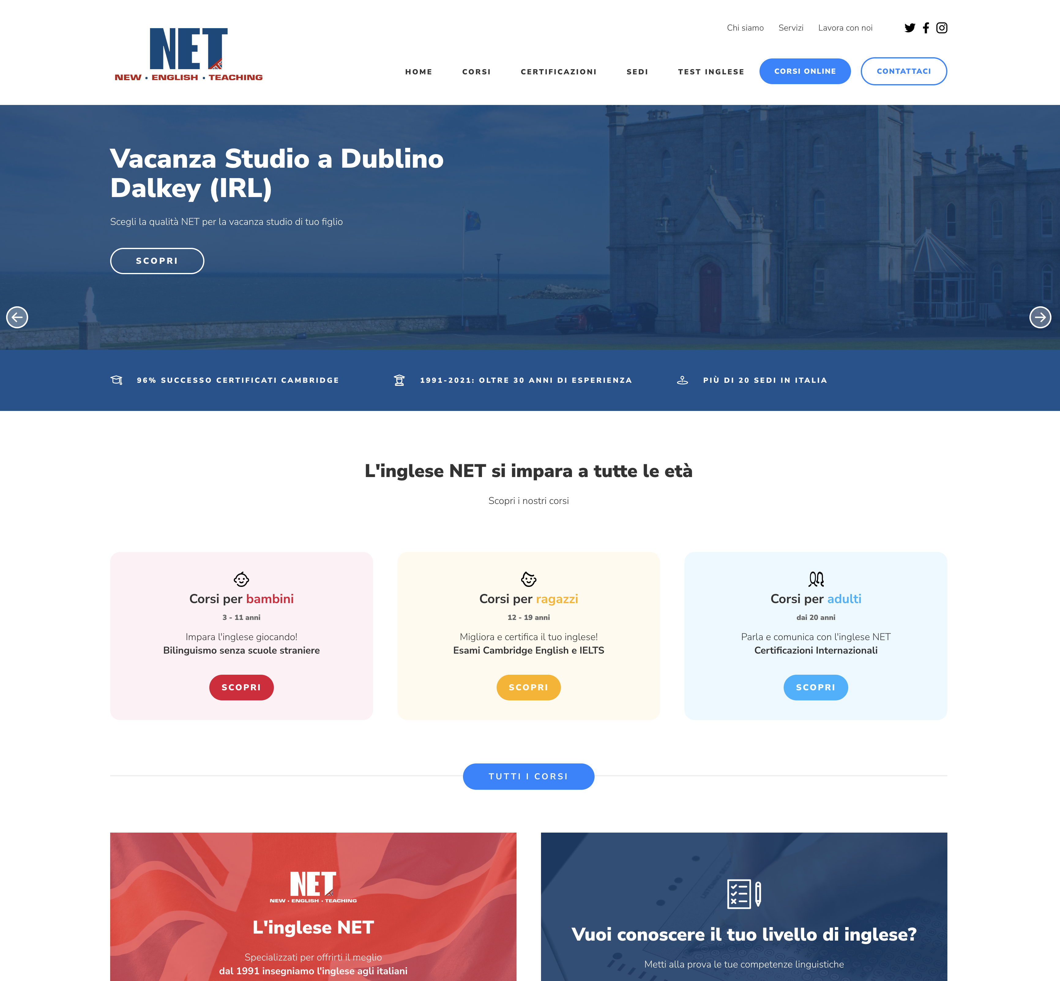 NET - Homepage