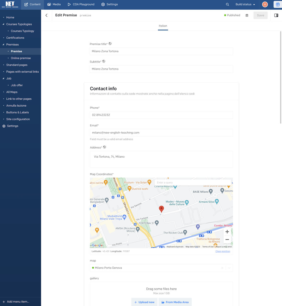 NET - Backend for Offices