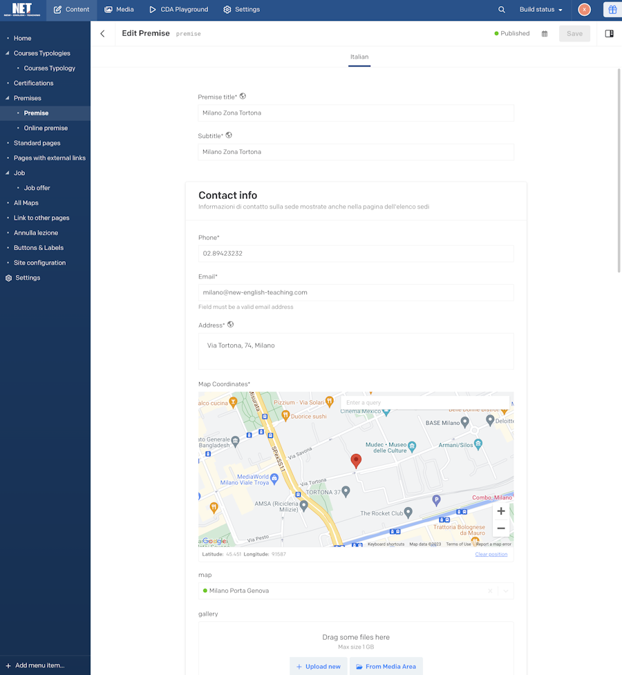 NET - Backend for Offices