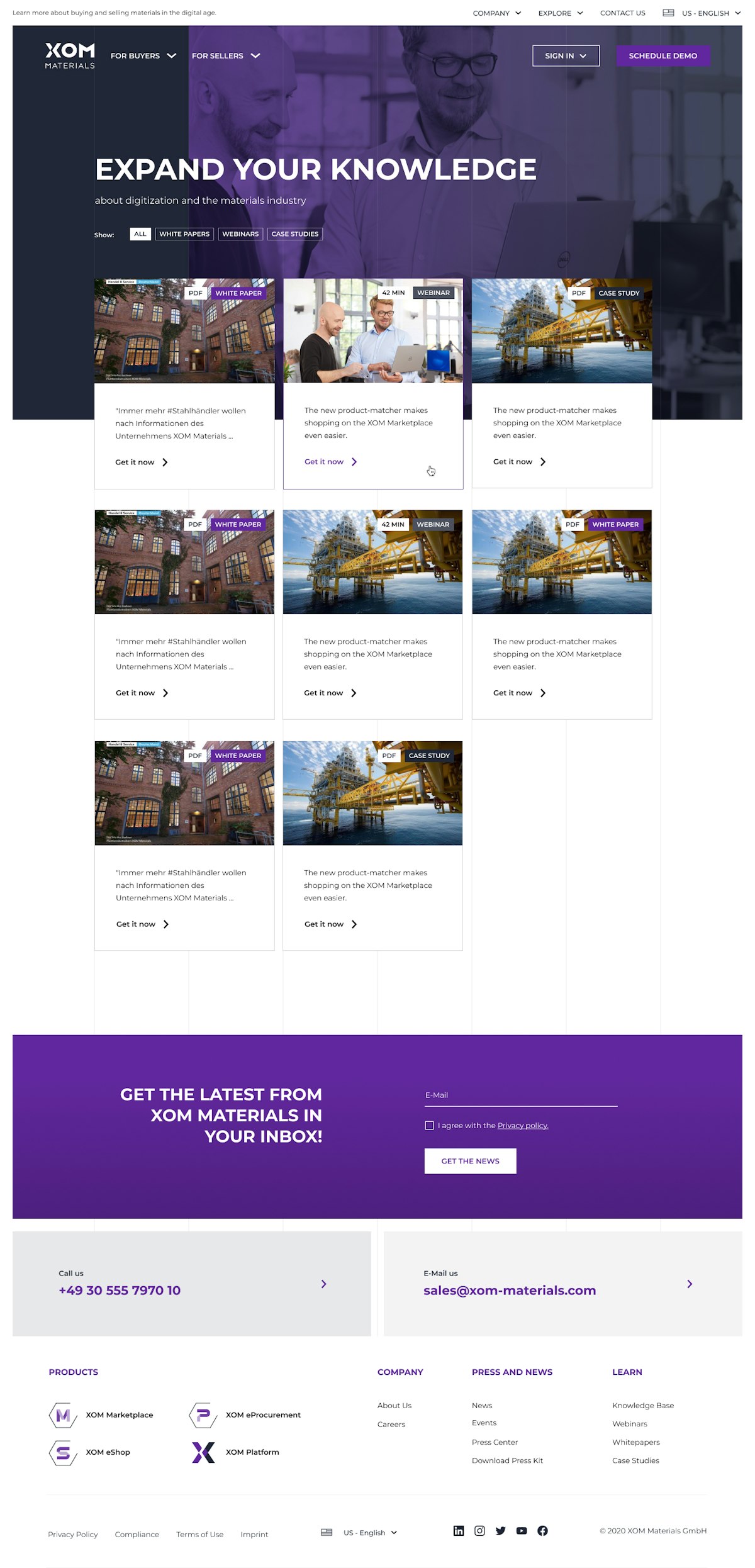 White papers & webinars