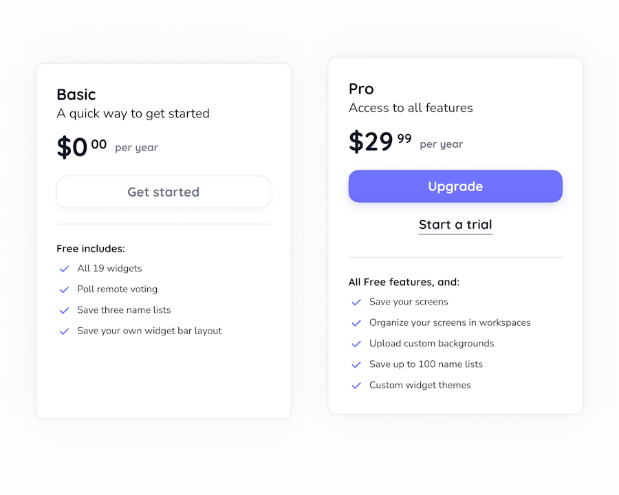 Classroomscreen - Yummygum - Digital agency from Amsterdam