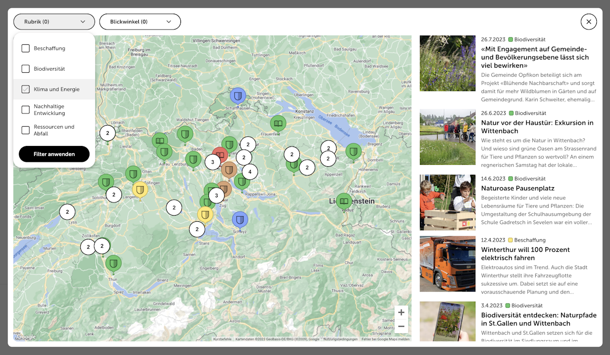 Practice map