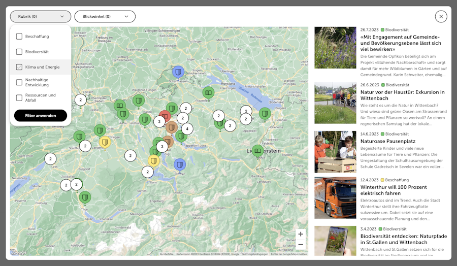 Practice map
