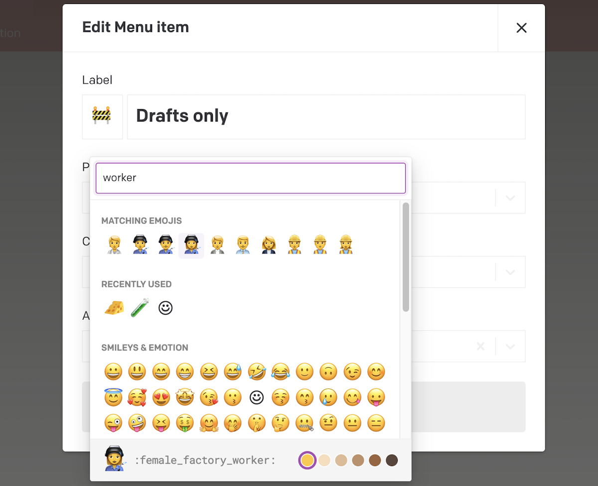 Emoji picker 🎉 — DatoCMS Product Updates