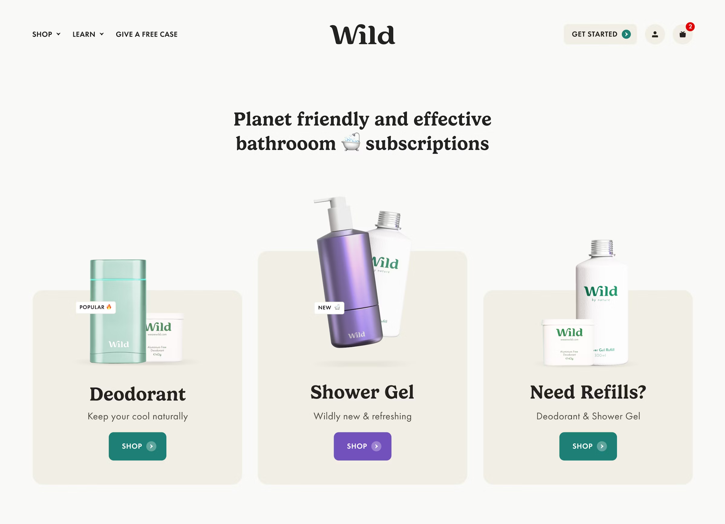 Wild Deodorant