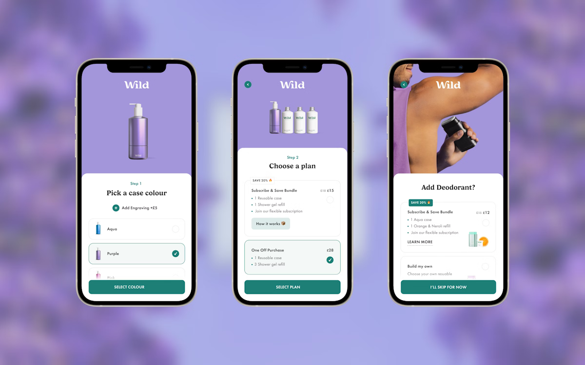 Wild – Subscription Builder