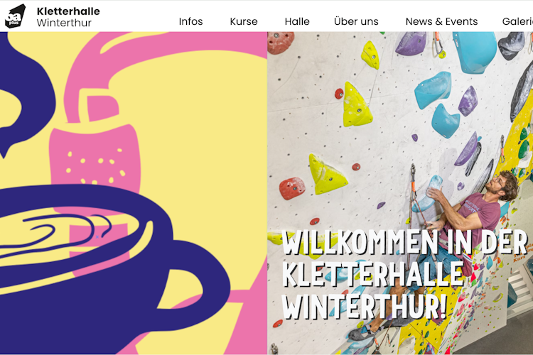 New landing page