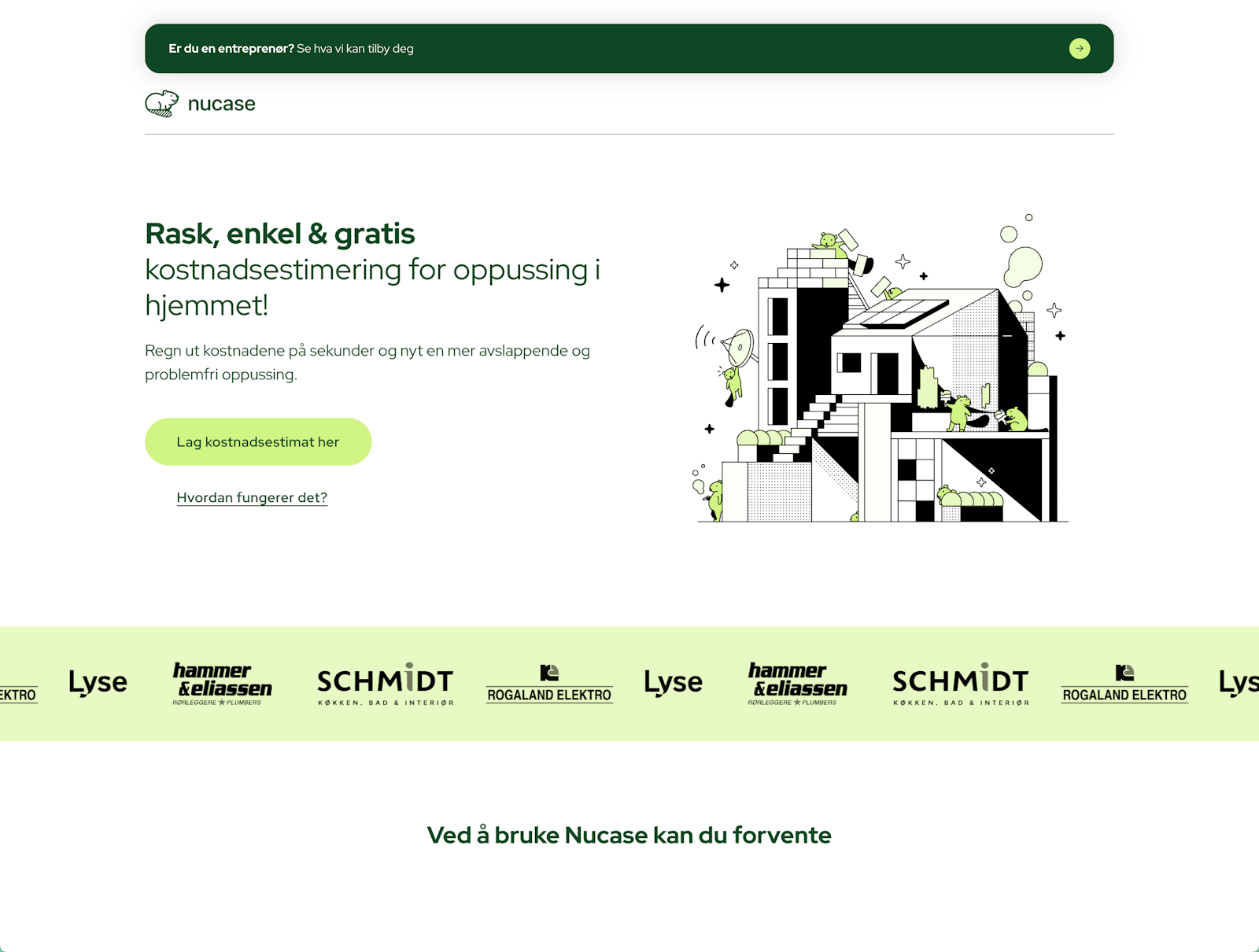 Nucase home page