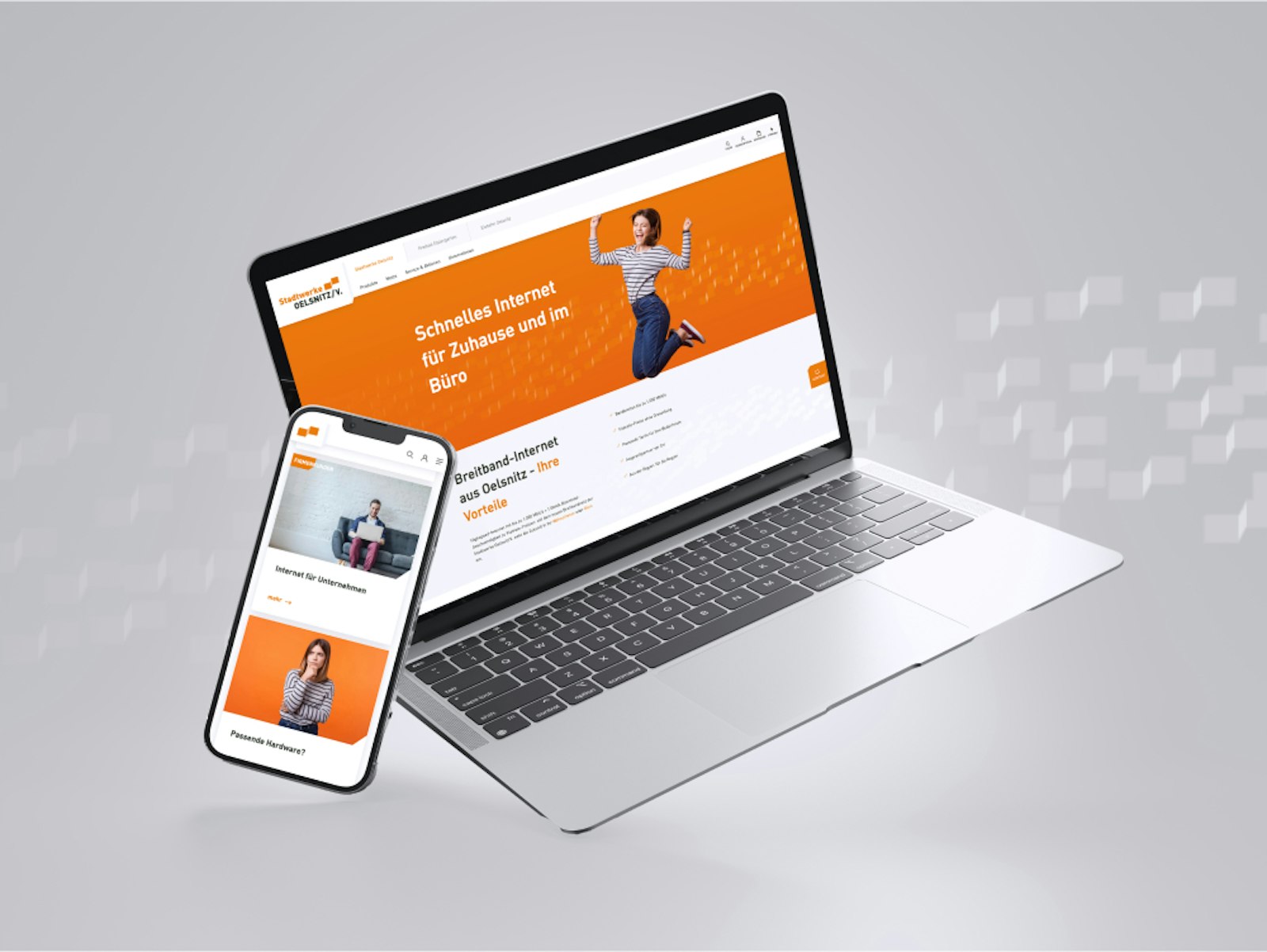Desktop and Mobile Website
