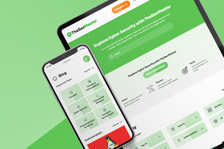 The SecMaster Devices showing the SecMaster website