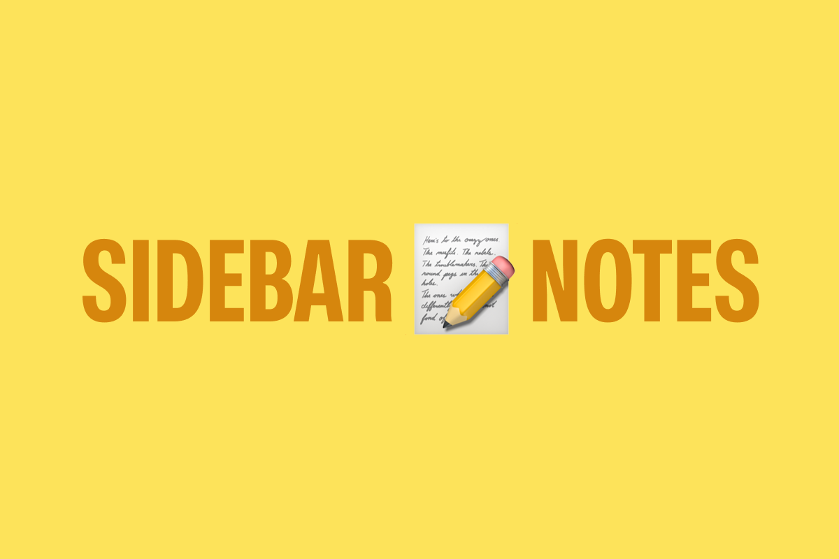 Sidebar notes - Plugins — DatoCMS