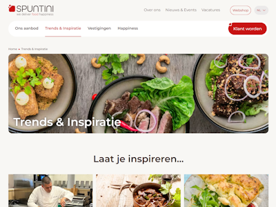 Spuntini home page