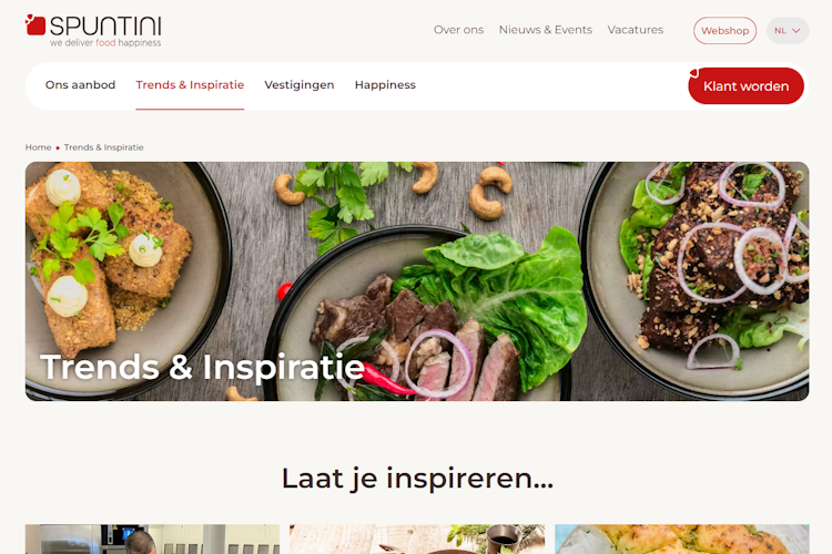 Spuntini home page