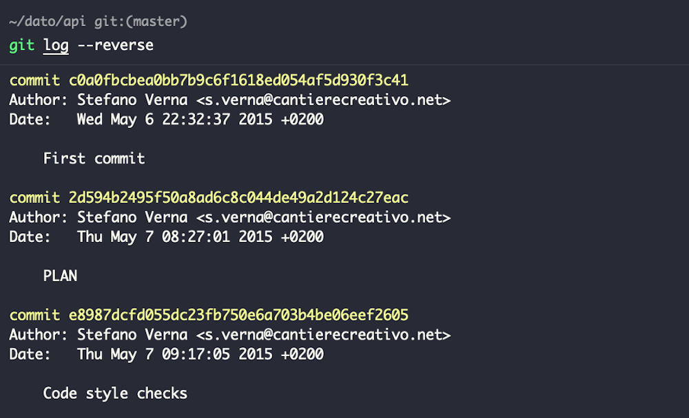 A decade later, still struggling with writing commit messages