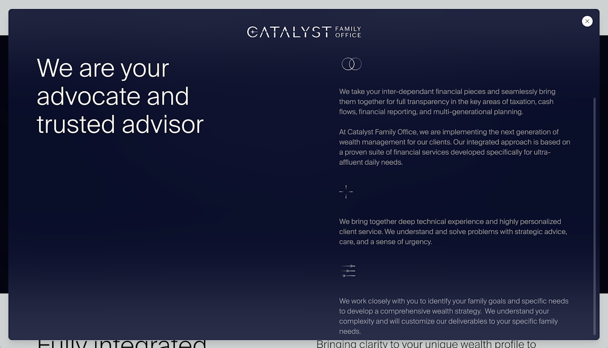 About Catalyst Family Office