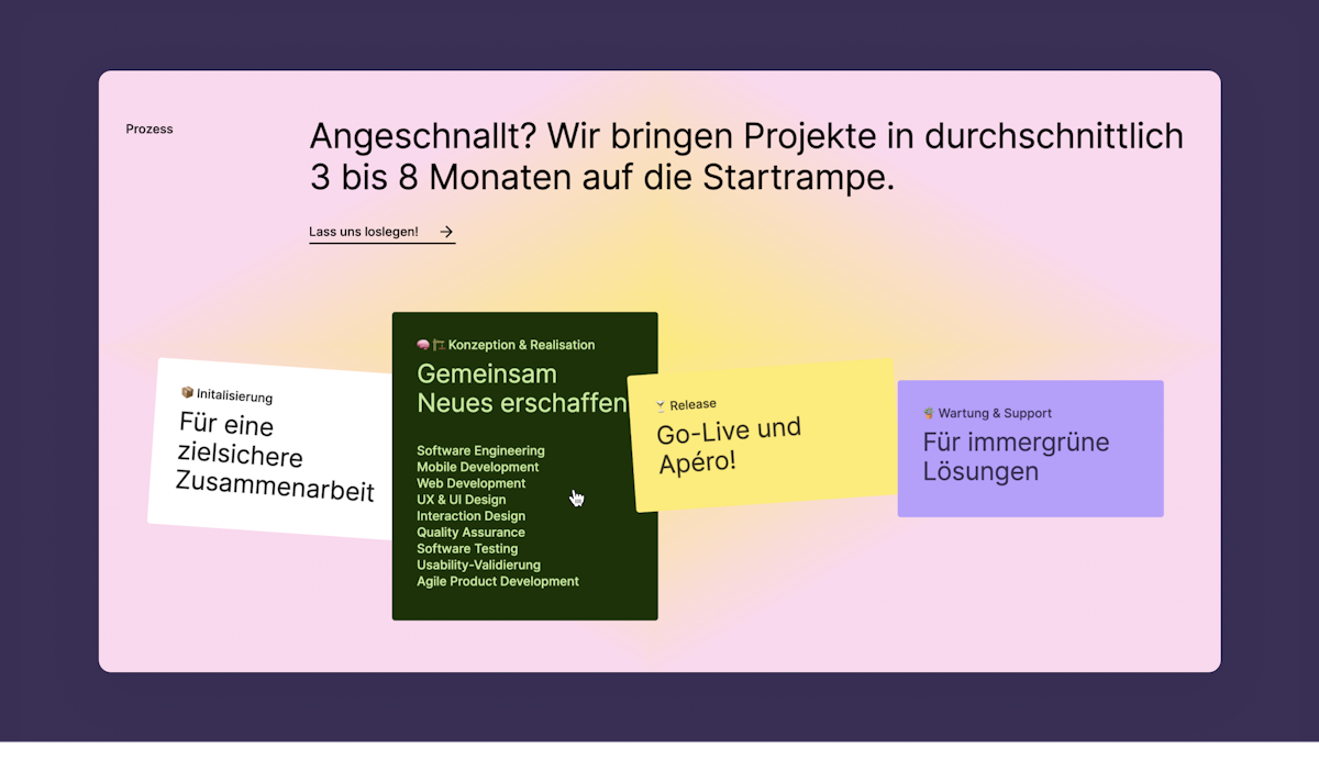 Detail view homepage