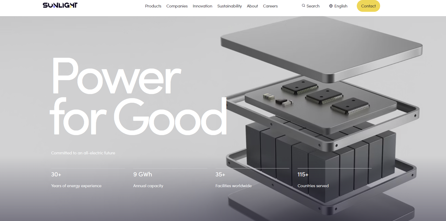 Sunlight Group homepage