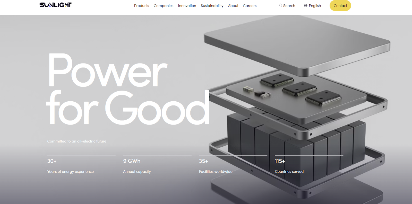 Sunlight Group homepage