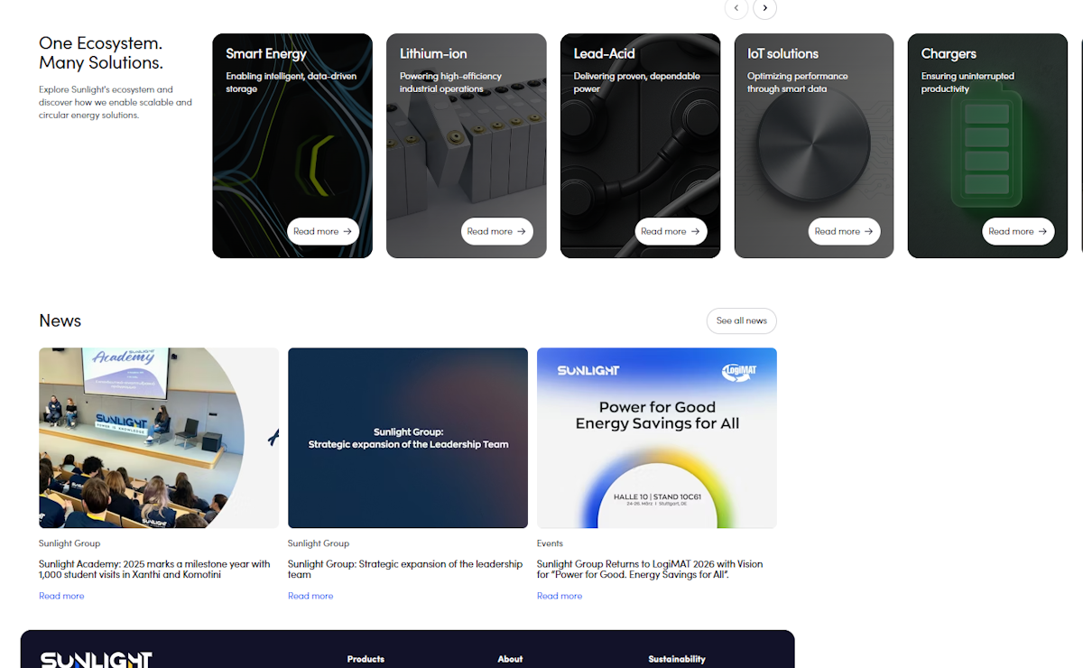 homepage carousels