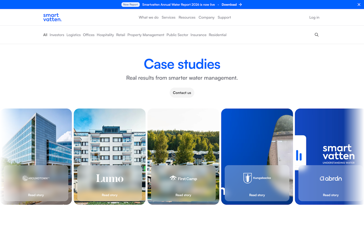 Case studies page