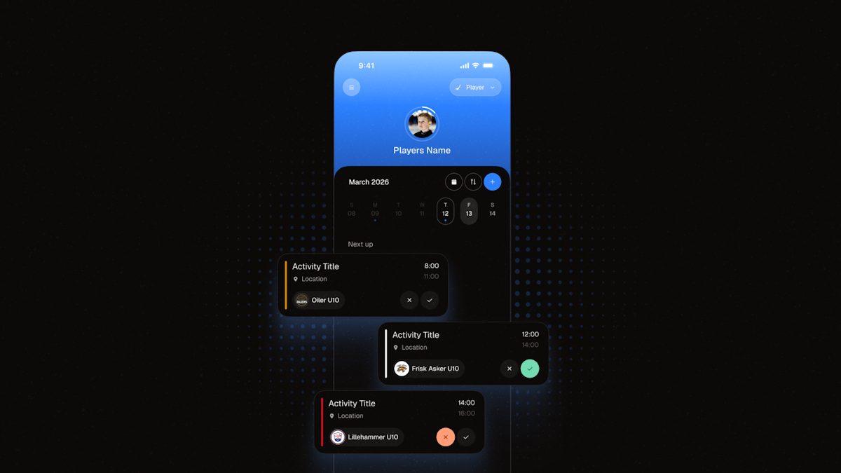 Player calendar