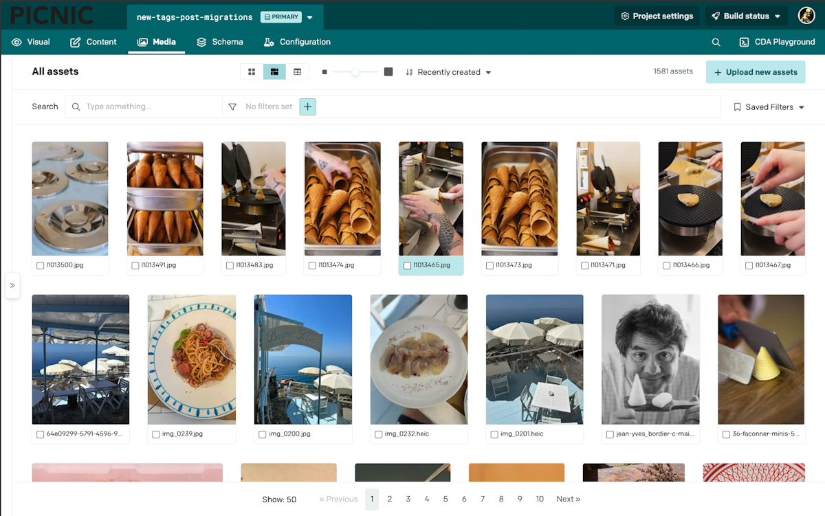 The Picnic Guide - DatoCMS Media Gallery