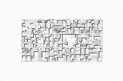 (Candilis, Josic, Woods and Schiedhelm – 1963) Based on the model of an Arabic Medina.